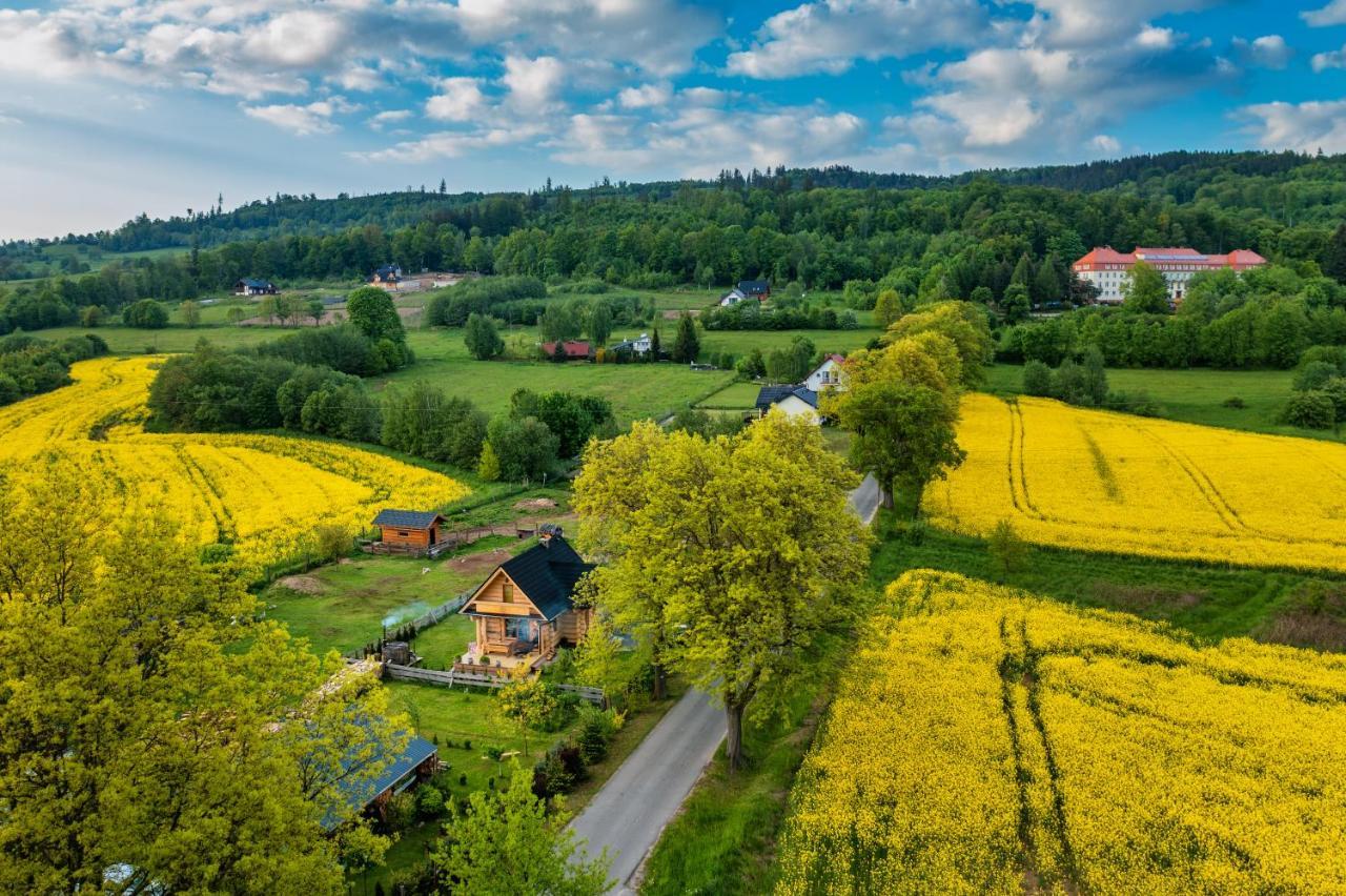 Sudecki Dym Z Kominkiem Kolo Karpacza. Agroturystyka Janowice Wielkie Kültér fotó